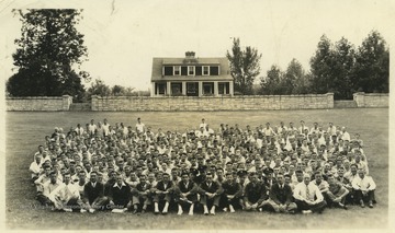 Gerald O. Stephens is pictured somewhere in the group. 