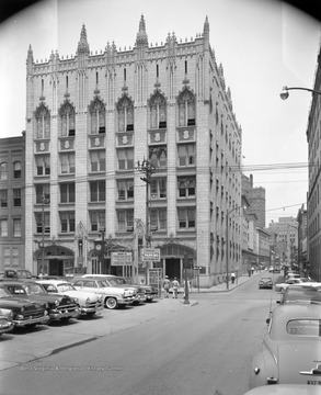 Street view of the Freemason building. 