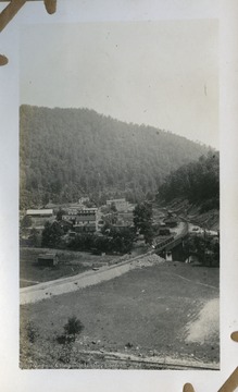 Birds-eye view of Mullens, W. Va.