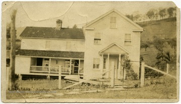 Jacob C. Harper Home, located at "top of Allegheny Mountain, Harman, W. Va."