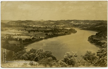 Ohio River between Newport, Ohio and St. Marys, West Virginia.