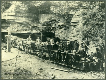 Entrance to the Fairmont Coal's Monongah Mine in Fairmont, W. Va.