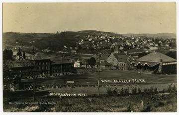 WVU Athletic Field with view of Westover.