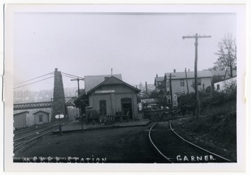 The train station, which still stands, was located next to the old suspension bridge over the Monongahela River. 