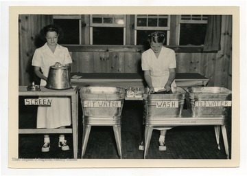 Left: June Helmick, right: Betty Miller.