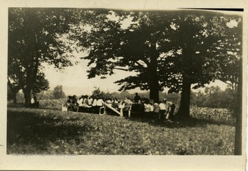 "First assembly room under the Chestnut Trees."