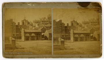 A view of John Brown's Fort in Harper's Ferry, W. Va.