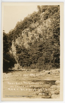 "Smoke Holes" refers to Smoke Hole Canyon, a gorge carved by the South Branch Potomac River in the Spruce Knob-Seneca Rocks National Recreation Area. 