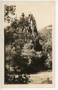 "Smoke Holes" refers to the Smoke Hole Canyon, a 20 mile gorge carved by the South Branch Potomac River in the Spruce Knob-Seneca Rocks National Recreation Area. 