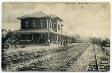 This depot was located on the Western Maryland Railroad.