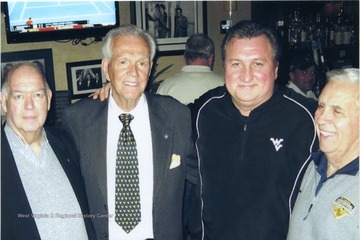 Left to right: Rene Henry, Rod Hundley, Bob Huggins, and Joey Gardner.