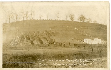 The Italian and Polish Cemetery for the Monongah Mine Disaster.