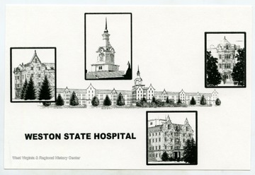 Postcard of Weston State Hospital.