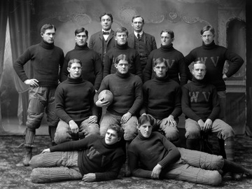 A WVU Football group portrait.