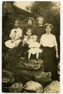 Individuals identified as Cara, Patty, Lake "Lakie" Maynor, and Alice, alongside some of their children.